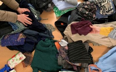 Kleiner Verschenkemarkt im Stadtteilbüro